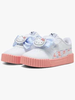 Børn Puma x HELLO KITTY Carina 3.0 V Infant Sneakers, Hvid