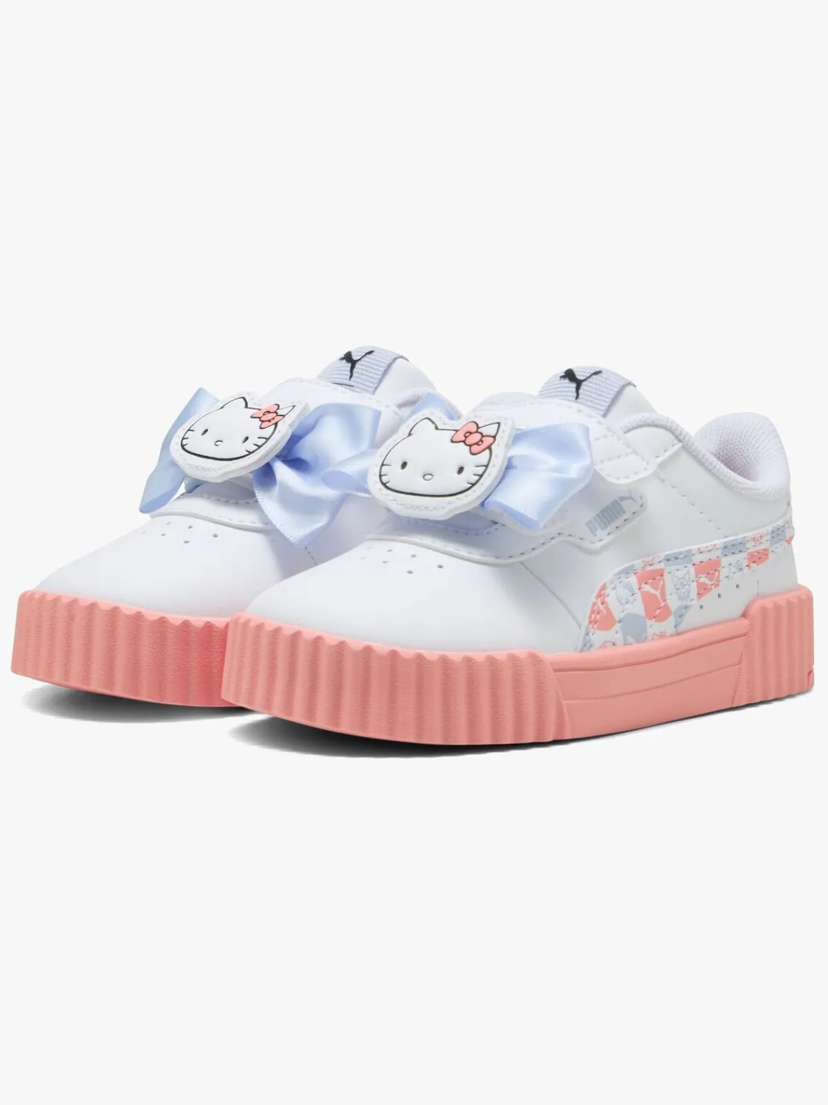 Børn Puma x HELLO KITTY Carina 3.0 V Infant Sneakers, Hvid