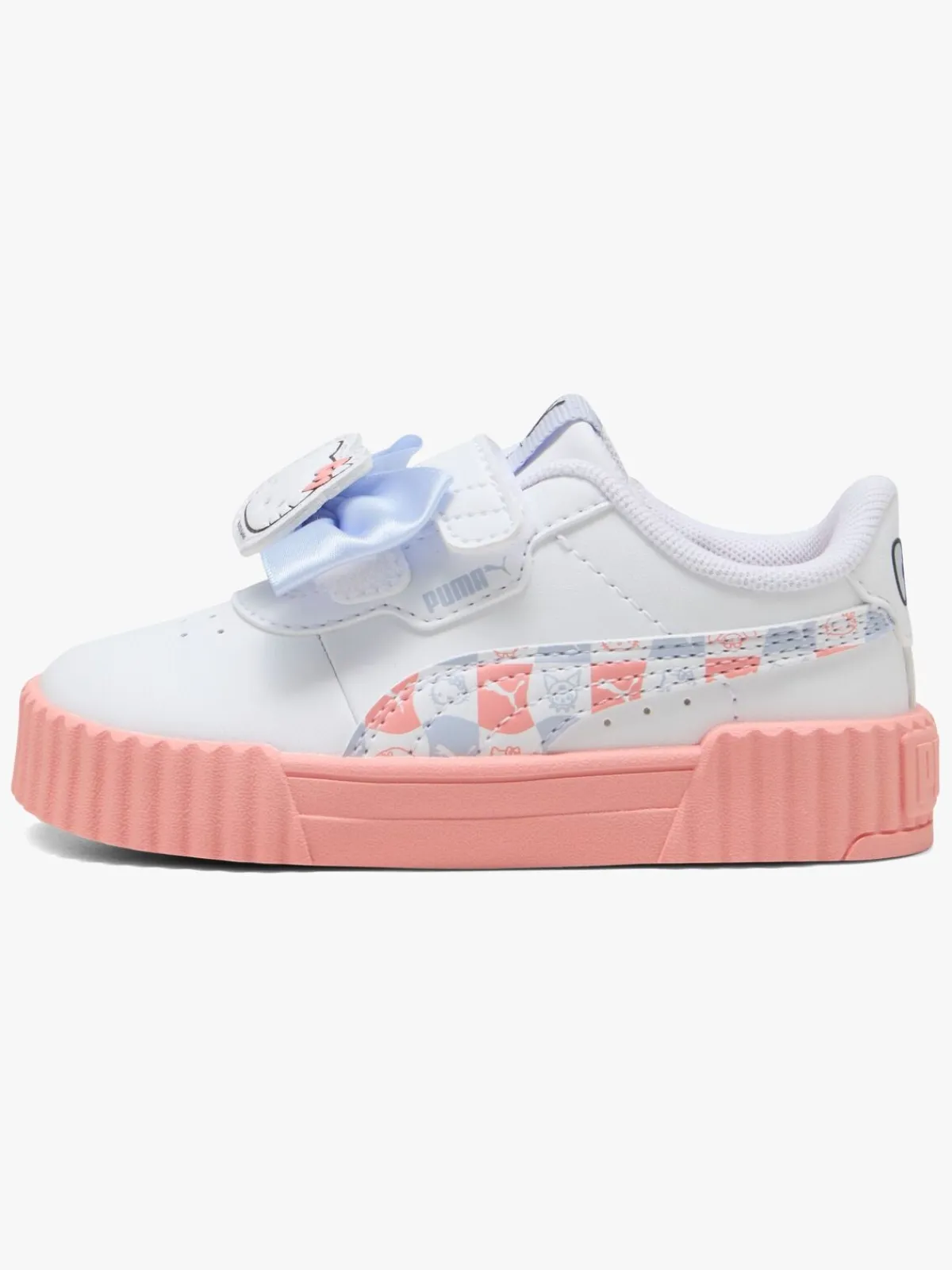 Børn Puma x HELLO KITTY Carina 3.0 V Infant Sneakers, Hvid