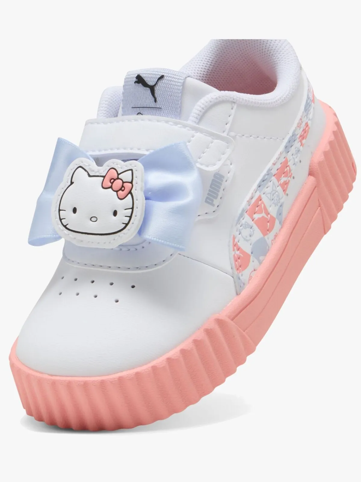 Børn Puma x HELLO KITTY Carina 3.0 V Infant Sneakers, Hvid