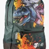 Børn PureDenmark Pure Denmark Dino T-Rex Rygsæk 16L, Grøn