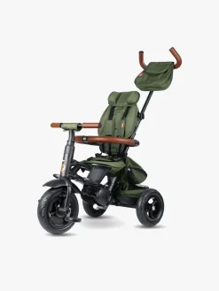 Qplay Rito Delux 6-i-1 Sammenklappelig Trehjulet Cykel, Olivengrøn