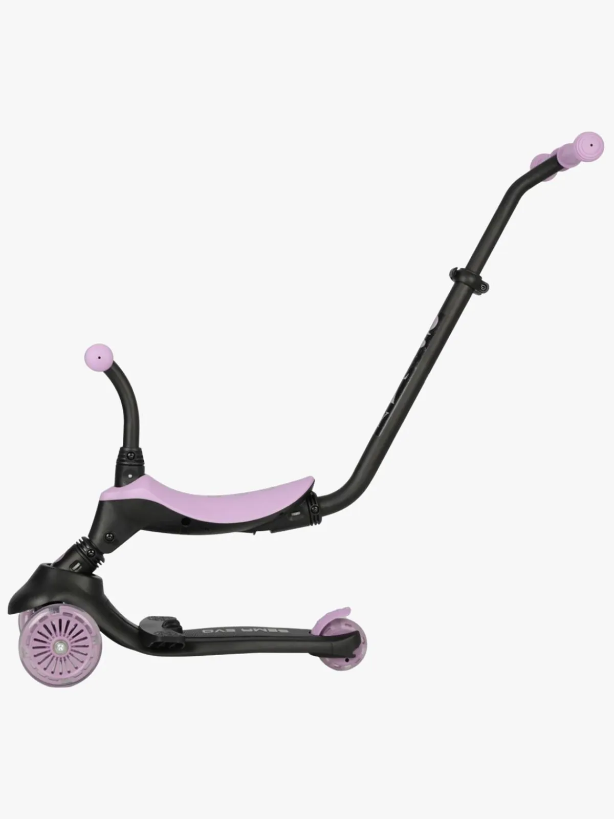 Qplay Sema Evo 5-in-1 Trehjulet Løbehjul, Violet