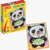Quercetti Kreativt Legetøj-Pixel Art Kreasæt Basic Panda 943 Dele
