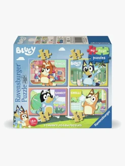 Spil & Puslespil|Ravensburger Bluey My First Puzzles Puslespil 4-i-1