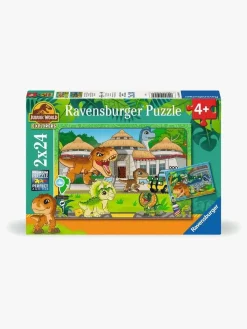 Ravensburger Spil & Puslespil-Børnepuslespil x 2 Jurassic World Explorers