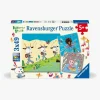 Ravensburger Spil & Puslespil-Bukkene Bruse Puslespil 3x49 Brikker