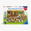Spil & Puslespil|Ravensburger Christmas Toy Factory Puslespil 2x12 Brikker