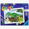 Kreativt Legetøj|Ravensburger CreArt Malesæt Roaming Dinosaur