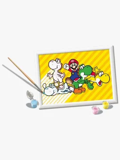 Kreativt Legetøj|Ravensburger CreArt Super Mario Malesæt