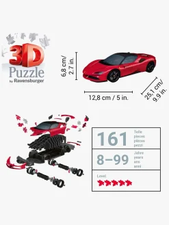 Spil & Puslespil|Ravensburger Ferrari SF90 Stradale 3D-puslespil 161 Brikker