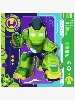 Spil & Puslespil|Ravensburger Iron Man & His Awesome Friends Puslespil 3x49 Brikker
