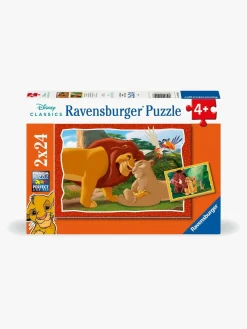 Ravensburger Spil & Puslespil-Løvernes Konge Puslespil 2x24 Brikker