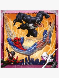 Legetøj Til Børn På 0-10 År|Spil & Puslespil|Ravensburger Marvel Spider-Man Puslespil 3x49 Brikker