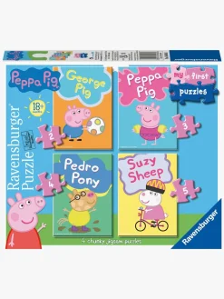 Spil & Puslespil|Ravensburger My First Puzzles Gurli Gris Puslespil 4-i-1 Flerfarvet