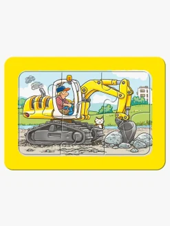 Ravensburger Spil & Puslespil-Puslespil Arbejdskøretøjer 3x6 Brikker