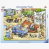Ravensburger Spil & Puslespil-Puslespil Big Construction Vehicles 40 Brikker
