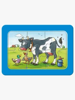 Ravensburger Spil & Puslespil-Puslespil Dyrevenner 3x6 Brikker