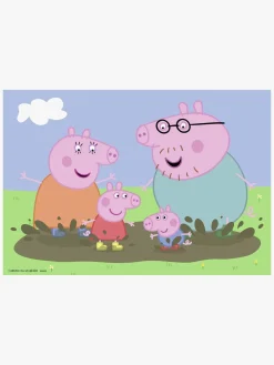 PeppaPig Ravensburger Puslespil Gurli Gris Familieliv 2x24