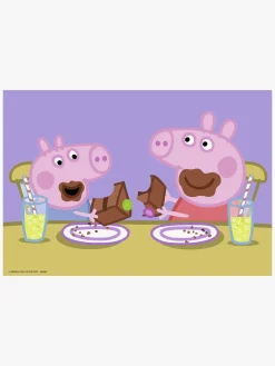 PeppaPig Ravensburger Puslespil Gurli Gris Familieliv 2x24