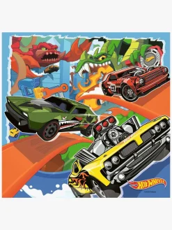 Ravensburger Spil & Puslespil-Puslespil Hot Wheels 3x49 Brikker