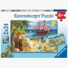 Ravensburger Puslespil Pirates and Mermaids 2x24 Brikker