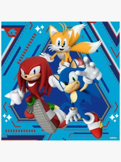 Spil & Puslespil|Ravensburger Puslespil Sonic Core 3x49 Brikker