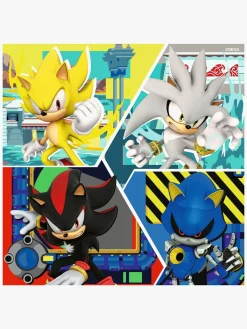 Spil & Puslespil|Ravensburger Puslespil Sonic Core 3x49 Brikker