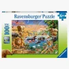 Ravensburger Puslespil Vandhul 100 Brikker