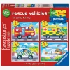 Ravensburger Spil & Puslespil-Udrykningskøretøjer Puslespil 4-i-1