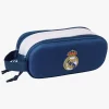 RealMadrid Kreativt Legetøj-Real Madrid 3D Dobbelt Penalhus, Blå