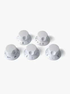 Reer Sikkerhed-Komfurbeskyttelse Knopper, Hvid