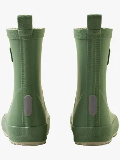 Børn Reima Ankka Barefoot Gummistøvler, Green Clay