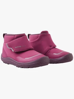 Børn Reima Hyppii Barefoot WP Sneakers, Cool Burgundy