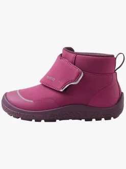 Børn Reima Hyppii Barefoot WP Sneakers, Cool Burgundy