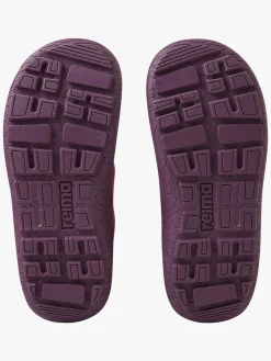 Børn Reima Hyppii Barefoot WP Sneakers, Cool Burgundy