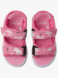 Børn Reima Mumitroldene Bungee Sandaler, Sunset Pink