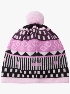 Tilbehør|Vintertøj|Reima Tipla Hue, Cold Pink Lyserød/Hvid/Sort