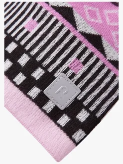 Tilbehør|Vintertøj|Reima Tipla Hue, Cold Pink Lyserød/Hvid/Sort