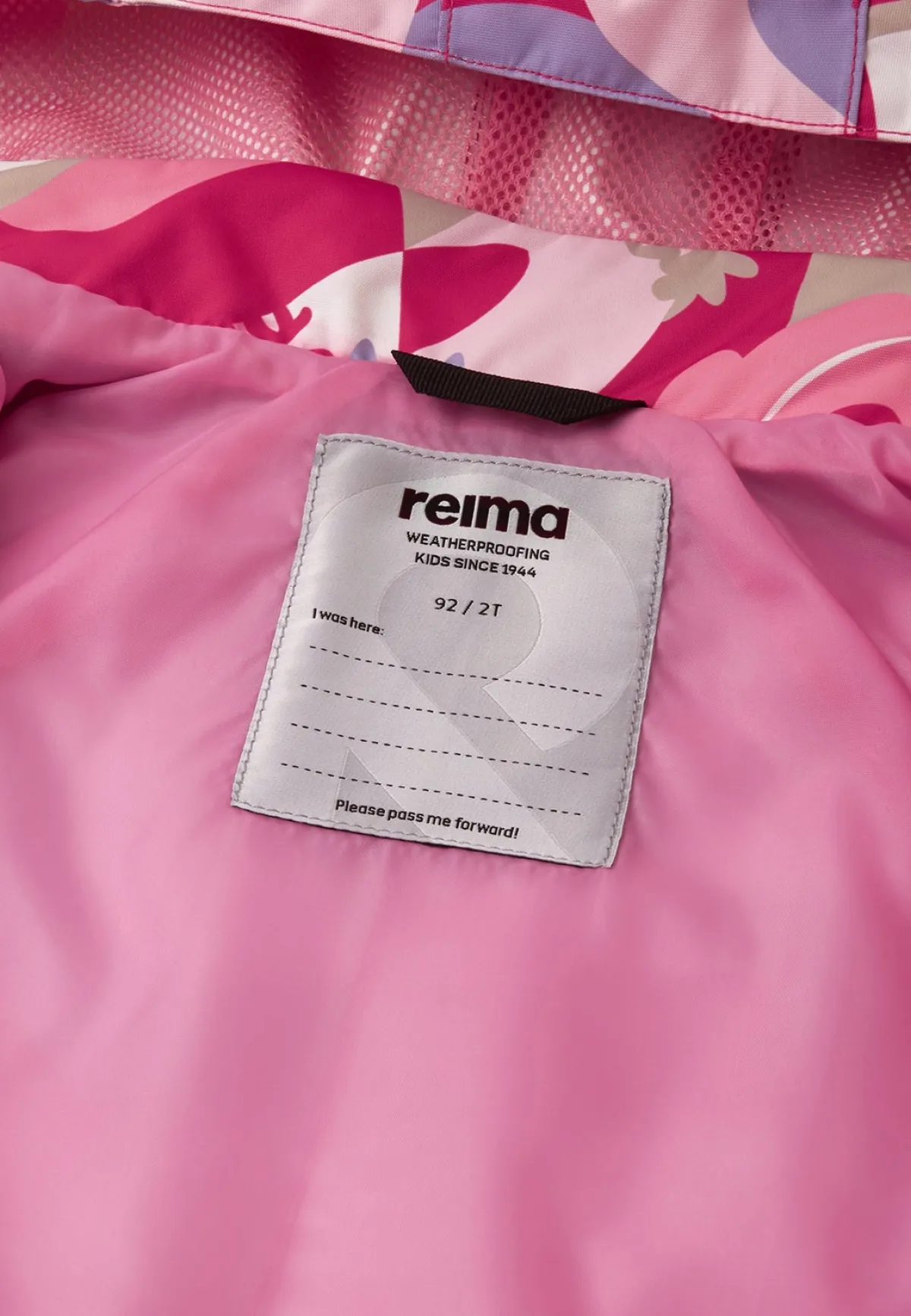 Børn Reima Toppila Skalflyverdragt, Bright Berry