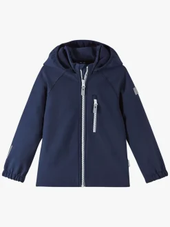 Børn Reima Vantti Softshelljakke, Navy