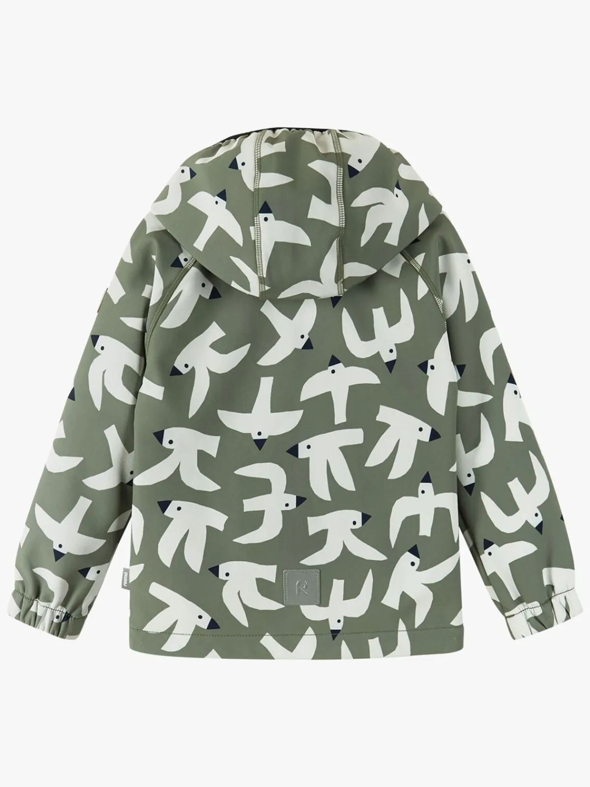 Overtøj|Reima Vantti Softshelljakke, Greyish Green Grøn/Hvid