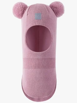 Børn Reima Vekkuli Elefanthue Merinould, Grey Pink