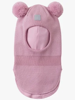 Børn Reima Vekkuli Elefanthue Merinould, Grey Pink
