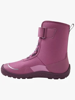 Barfodssko|Reima tec Barefoot Jr Talvella Vinterstøvler, Red Violet Lilla