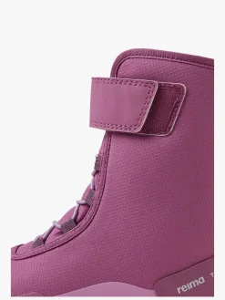 Barfodssko|Reima tec Barefoot Jr Talvella Vinterstøvler, Red Violet Lilla