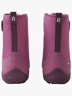 Barfodssko|Reima tec Barefoot Jr Talvella Vinterstøvler, Red Violet Lilla