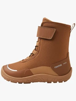 Barfodssko|Reima tec Barefoot Talvella Vinterstøvler, Cinnamon Brown Brun