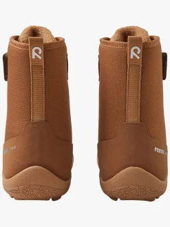 Børn Reima Støvler & Vinterstøvler-tec Barefoot Talvella Vinterstøvler, Cinnamon Brown