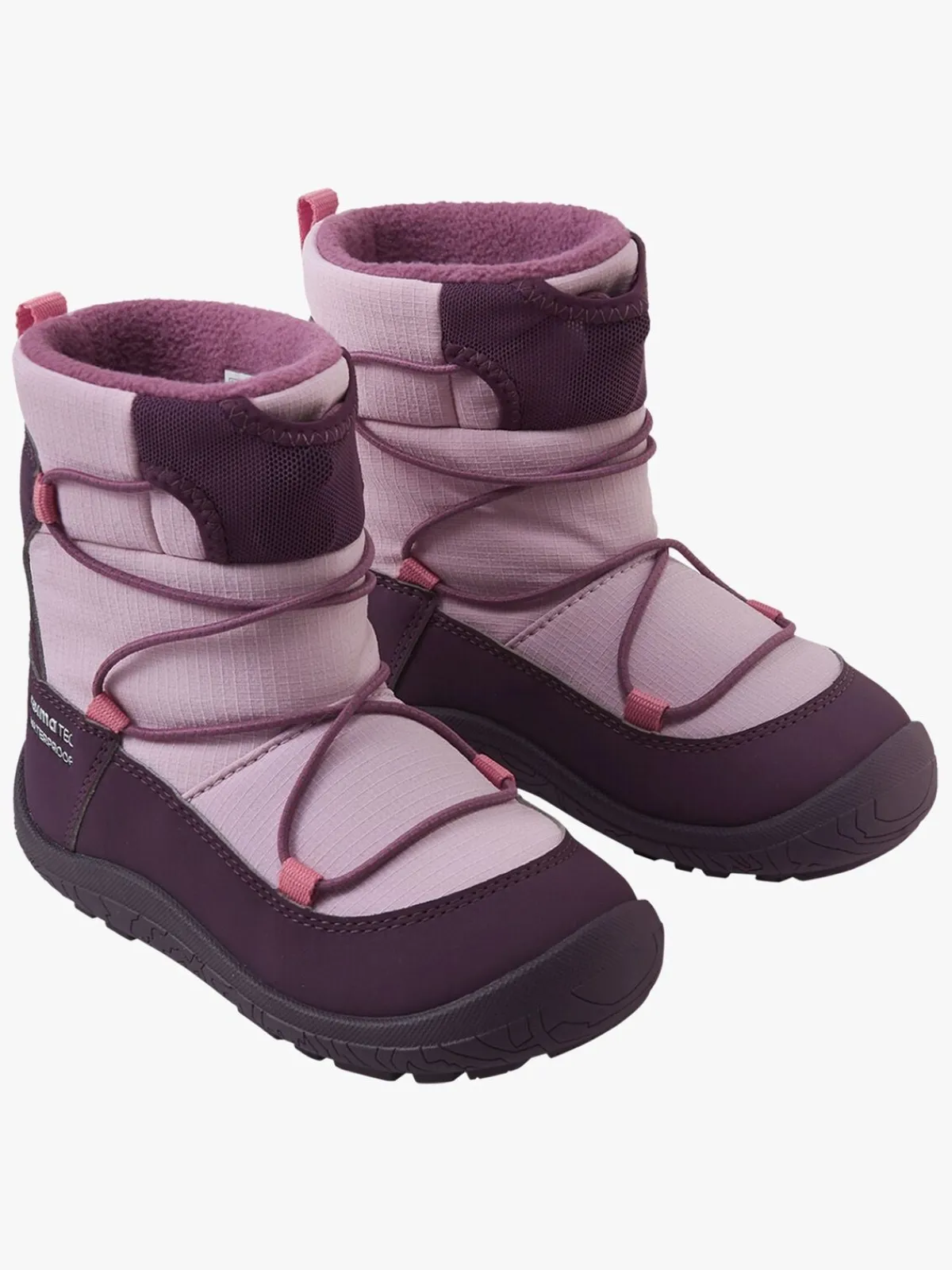 Børn Reima tec Ensilumi Barefoot Vinterstøvler, Deep Purple